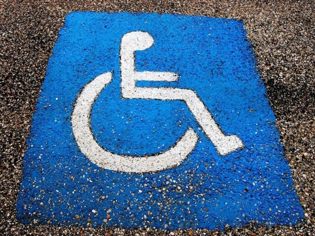disability parking spot